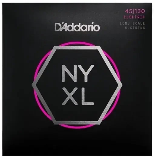 D‘Addario NYXL45130 Jeux de 5 cordes basses
