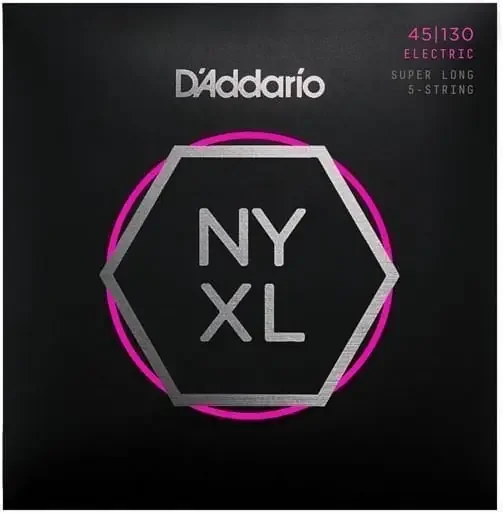 D‘Addario NYXL45130SL Jeux de 5 cordes basses