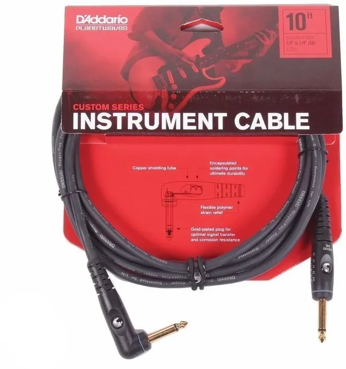 D‘Addario Planet Waves PW-GRA-10 3 m Droit – Angle Câble d‘instrument