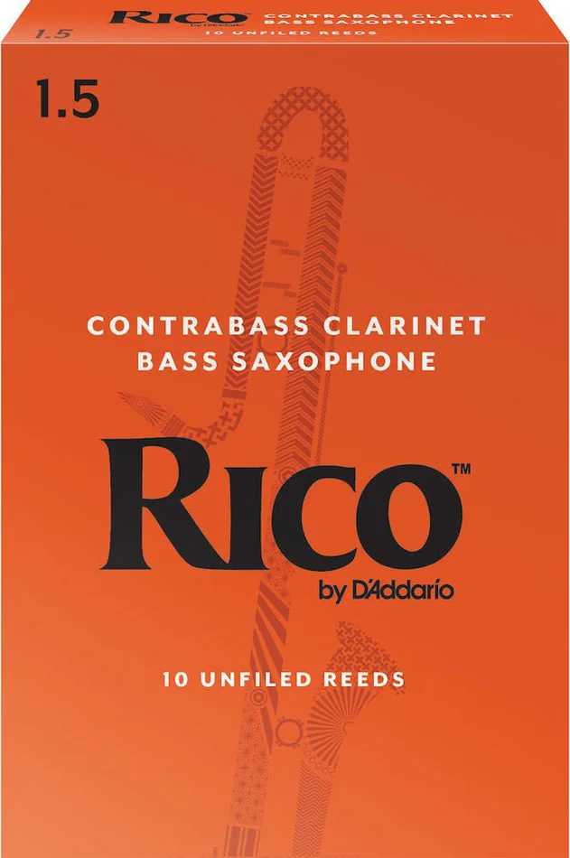 D’ADDARIO – RICO Orange 1.5 – Clarinette Contrebasse