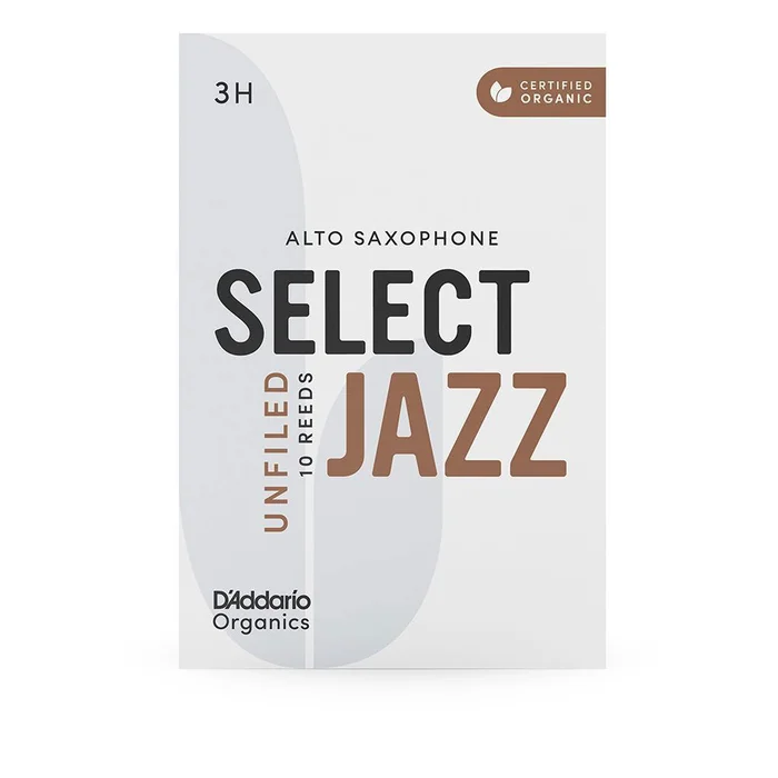 D&rsquo;ADDARIO – RICO Organic Select Jazz 3H – Sax Alto (coupe Us)