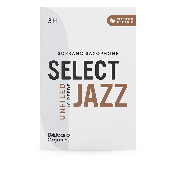 D&rsquo;ADDARIO – RICO Organic Select Jazz 3H – Sax Soprano (coupe Us)
