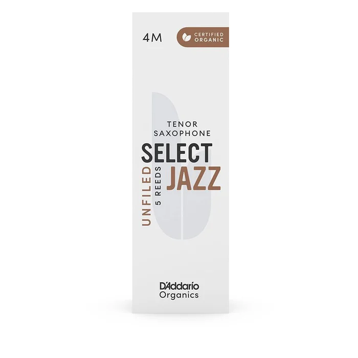 D&rsquo;ADDARIO – RICO Organic Select Jazz 4M – Sax Ténor (coupe Us)