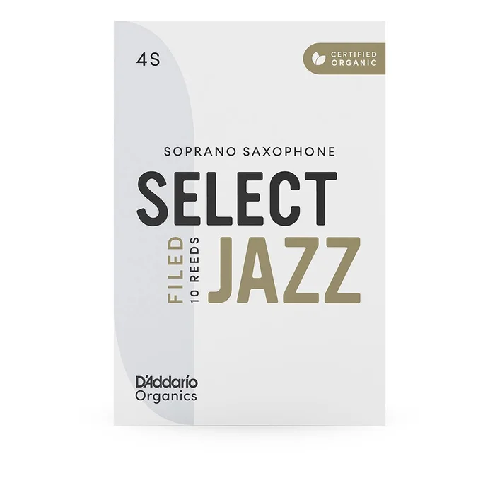 D’ADDARIO – RICO Organic Select Jazz 4S – Sax Soprano (coupe FR)
