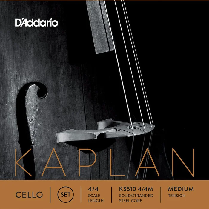 D’ADDARIO AND CO 4/4 Kaplan Violoncelle Jeu De Cordes Medium