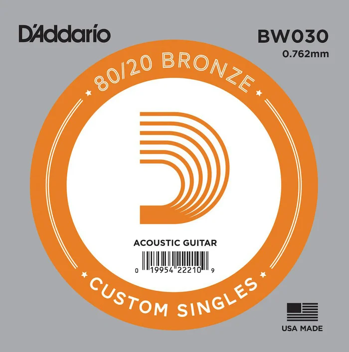 D’ADDARIO AND CO BW030 80/20 Bronze Unité 030