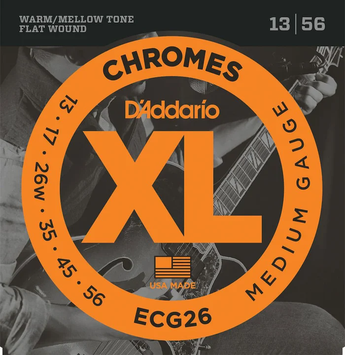 D’ADDARIO AND CO ECG26 Chromes Medium 13-56
