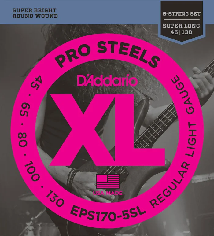 D’ADDARIO AND CO EPS170-5sl Prosteels Super Long Regular Light 5C 45-130