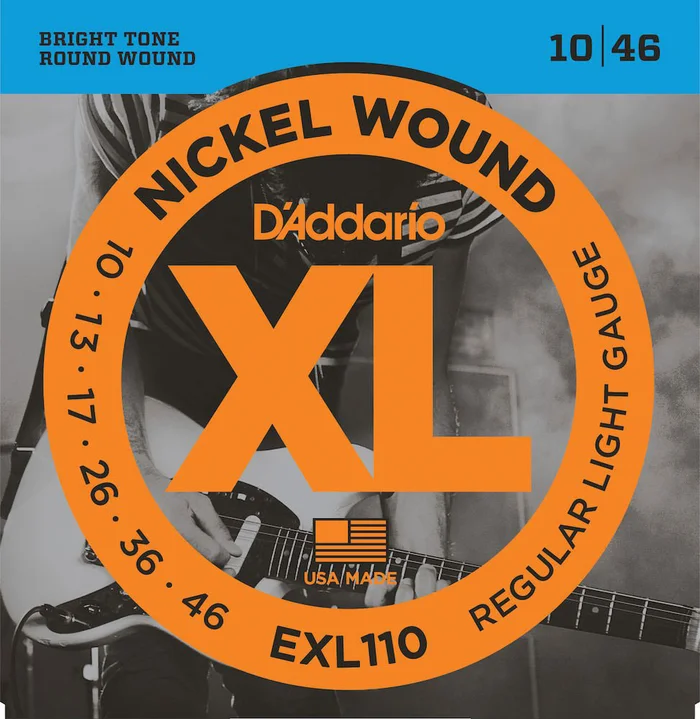 D’ADDARIO AND CO EXL110 Nickel Wound Light 10-46