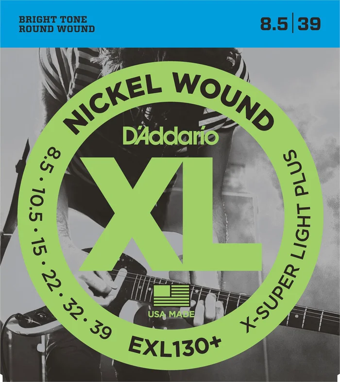 D’ADDARIO AND CO EXL130+ Nickel Wound EXTRA-super Light Plus 8.5-39