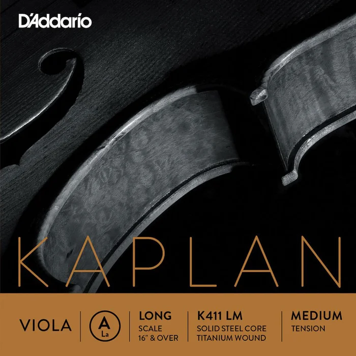 D’ADDARIO AND CO Kaplan Violon Alto Corde De La Long Scale Medium