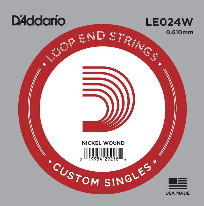 D’ADDARIO AND CO LE024W Loop End Strings Unité 024