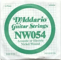 D’ADDARIO AND CO NW054 Nickel Wound 54