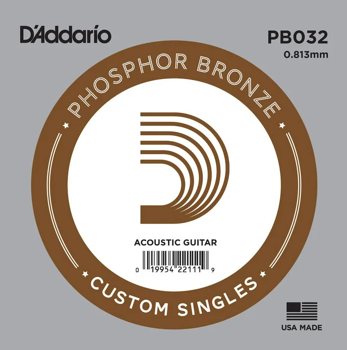 D’ADDARIO AND CO PB032 Phosphor Bronze Wound 32