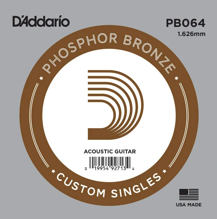 D&rsquo;ADDARIO AND CO PB064 Phosphor Bronze Unité 064