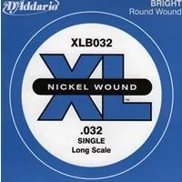 D’ADDARIO AND CO XLB032 Nickel Wound Single String Long Scale 32