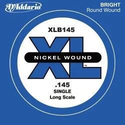 D’ADDARIO AND CO XLB145 Nickel Wound Single String Long Scale 145