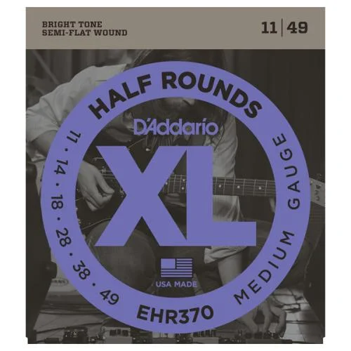 D’ADDARIO EHR370 XL HALF ROUNDS MEDIUM 11/49