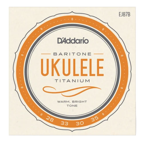 D’ADDARIO EJ87B UKULELE TITANIUM BARITONE