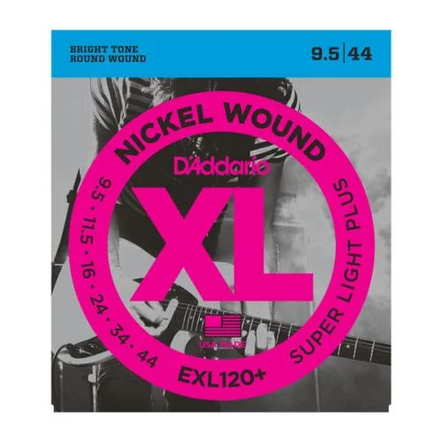 D’ADDARIO EXL120+ NICKEL WOUND SUPER LIGHT PLUS 9.5/44