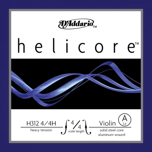D’ADDARIO H312 4/4H – HELICORE CORDE LA VIOLON 4/4 HEAVY FILÉ ALU