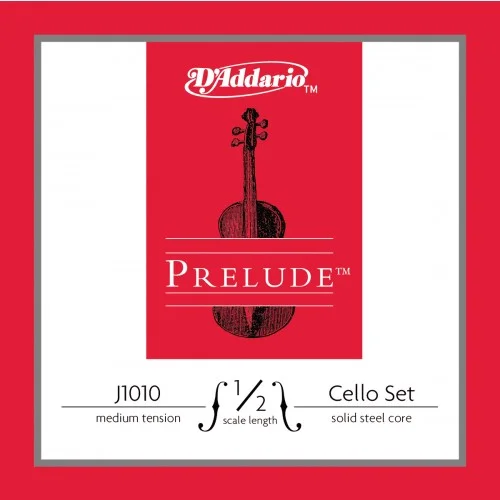 D’ADDARIO J1010 1/2M – PRELUDE JEU CORDES CELLO 1/2 MEDIUM