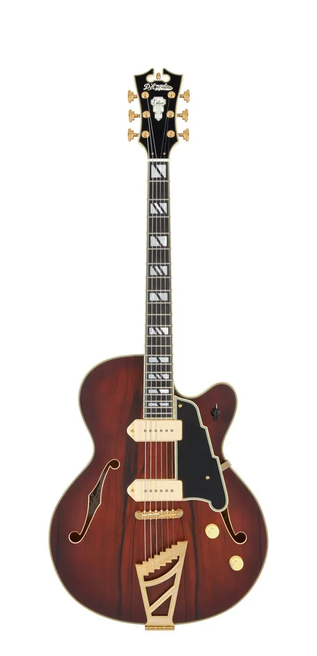 D’Angelico Deluxe 59 Satin Brown Burst