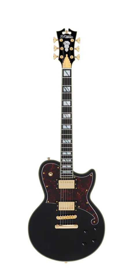 D’Angelico Deluxe Atlantic Solid Black
