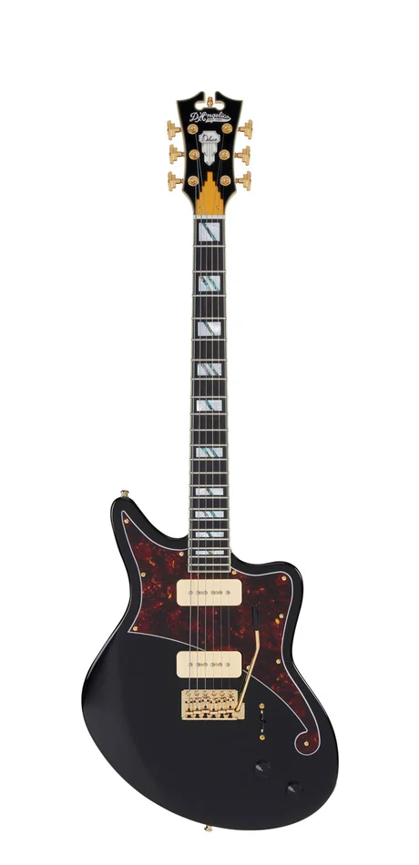 D’Angelico Deluxe Bedford Solid Black