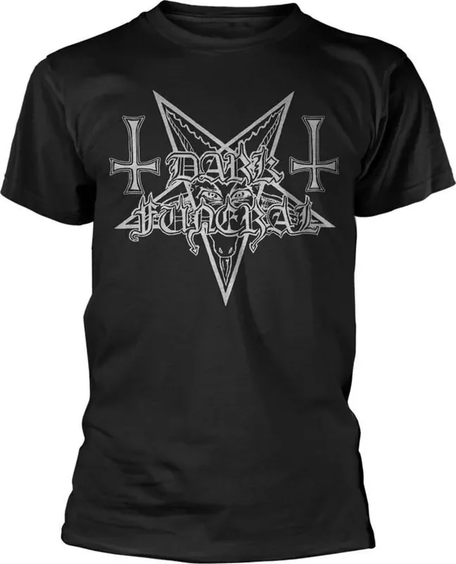 Dark Funeral T-shirt Logo Unisex Black L