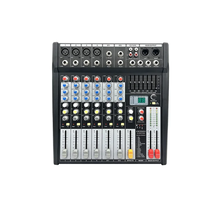 DEFINITIVE AUDIO Da MX8 FX2 – Mixeur Avec Effets