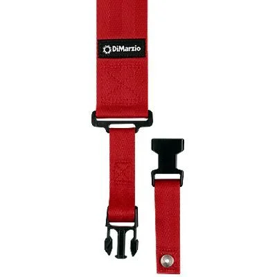 DIMARZIO DD2200RD Nylon Cliplock Rouge