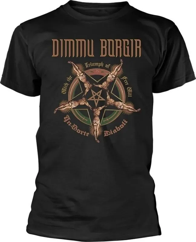 Dimmu Borgir T-shirt Free Will Unisex Black S
