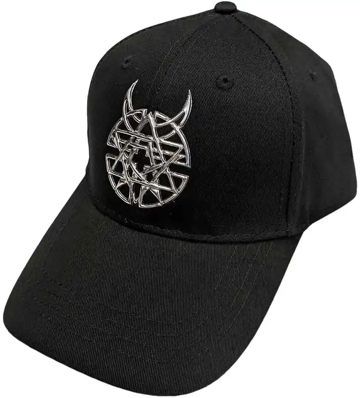 Disturbed Sonic Silver Icon & Logo Black UNI