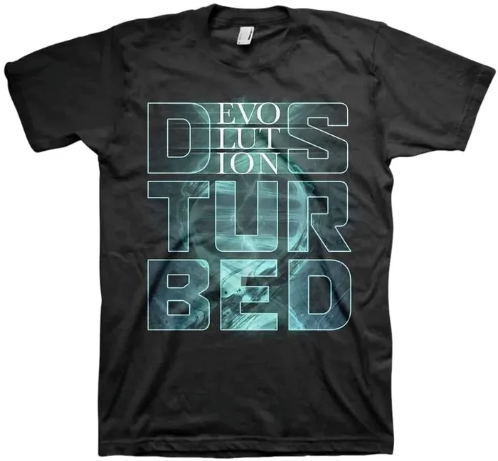 Disturbed T-shirt Evolution Unisex Black 2XL