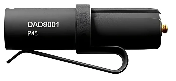 DPA DAD9001 MicroLock to 3-pin XLR + Belt Clip Connecteur