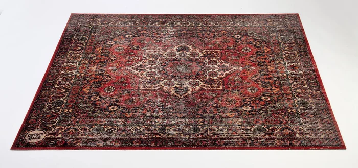 DRUM N BASE VPCLB-ORD Tapis Vintage Persian Club Series 1.63 X 1.42M Antidérapant Original Red