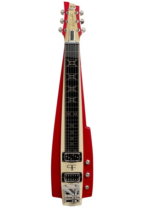DUESENBERG Alliance Lapsteel Signature Paul Franklin Red + Etui
