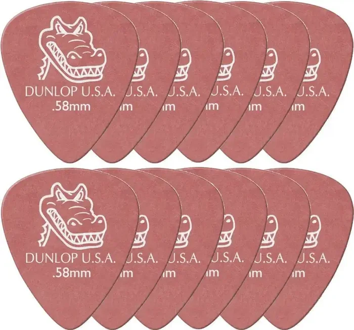 Dunlop 417P 0.58 Gator Grip Standard Médiators
