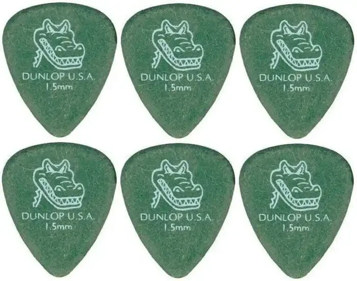 Dunlop 417R 1.50 Gator Grip Standard 6 Médiators