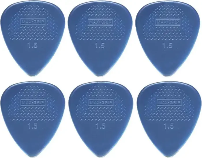 Dunlop 449R 1.50 Max Grip Standard 6 Médiators