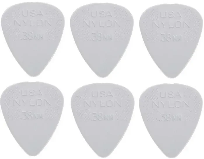 Dunlop 44R 0.38 Nylon Standard 6 Médiators