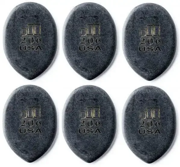 Dunlop 477R 206 Jazz Tone 6 Médiators