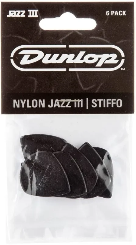 Dunlop 47P3S Nylon Jazz Player Pack Médiators