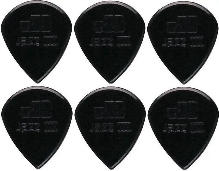 Dunlop 47RS 1.38 Nylon Jazz 6 Médiators