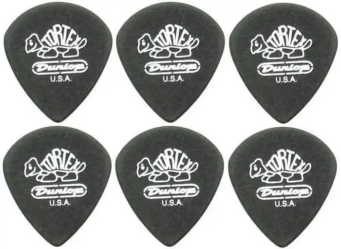 Dunlop 482R 1.14 Tortex Jazz 6 Médiators