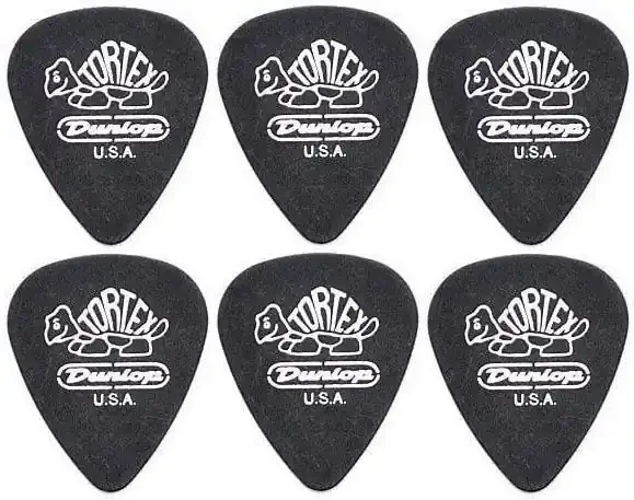 Dunlop 488R 0.88 Tortex Standard 6 Médiators