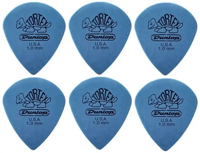 Dunlop 498R10 Tortex Jazz III XL 6 Médiators