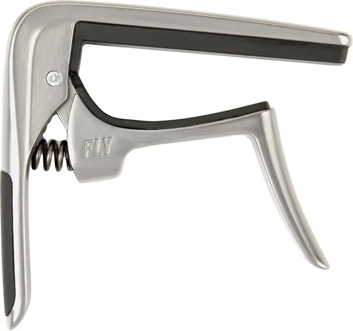 Dunlop 67FSC Trigger Fly Satin Chrome Capodastre pour guitare classique