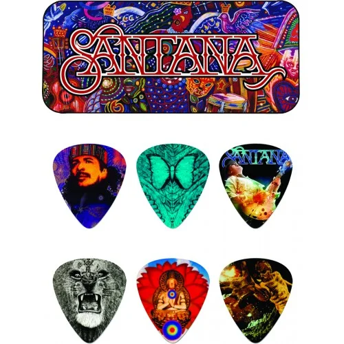 DUNLOP BOÎTE DE 6 MEDIATORS SANTANA HEAVY
